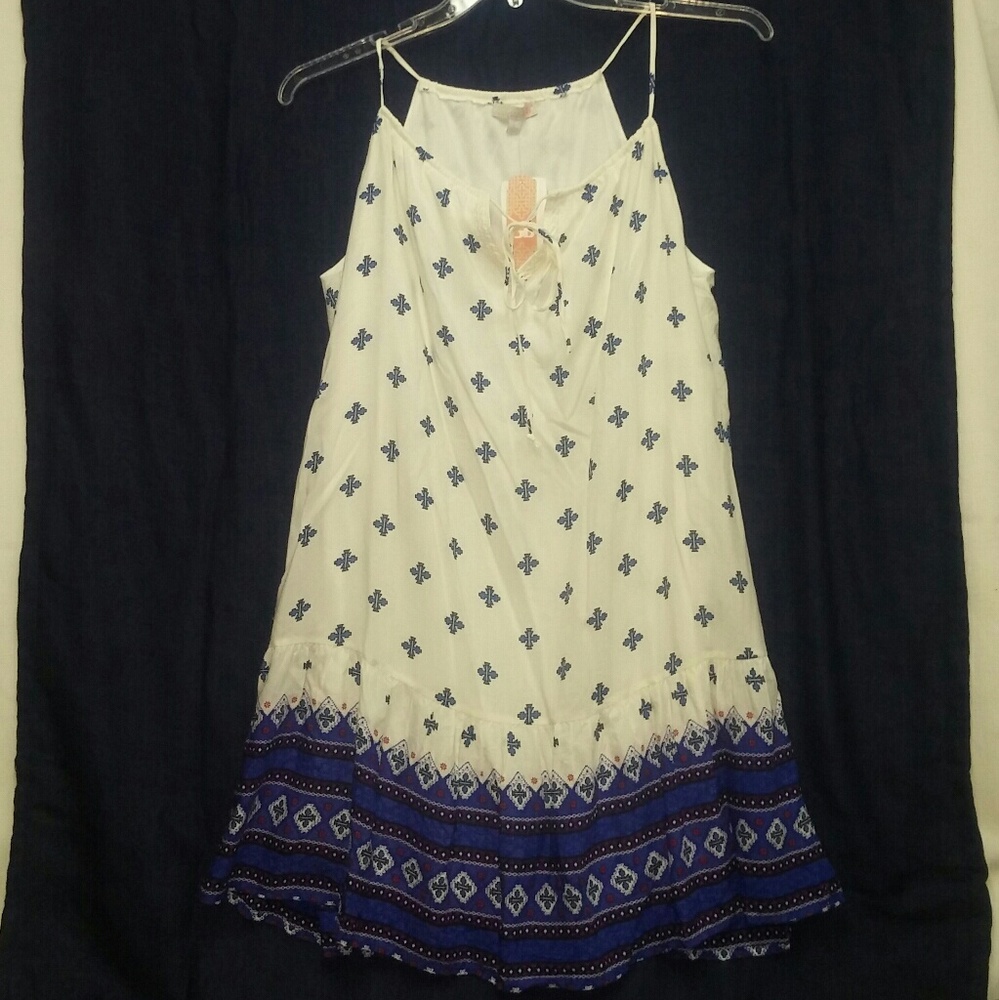 GB Junior Women's Adjustable Strap Dress Size L.